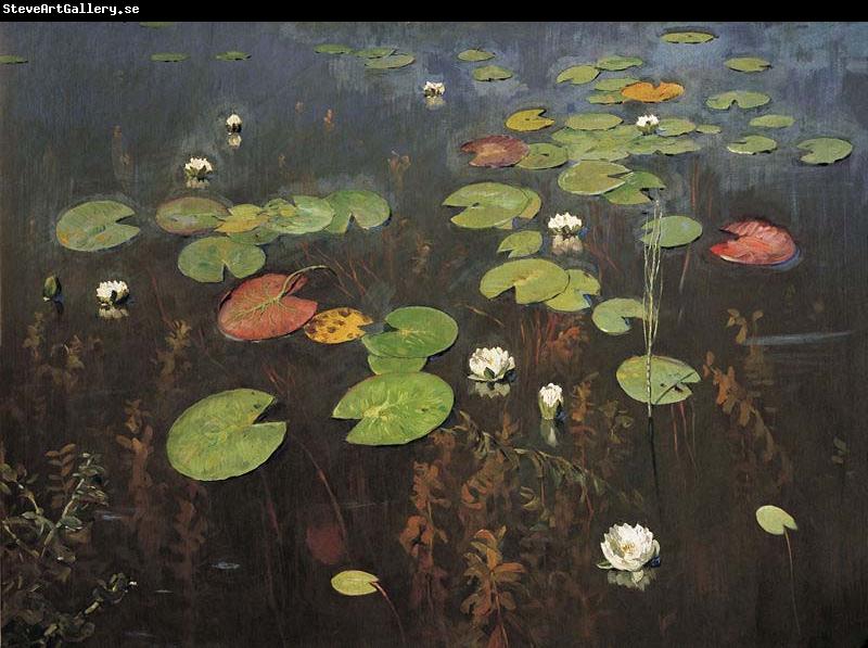 Isaac Levitan Water lilies